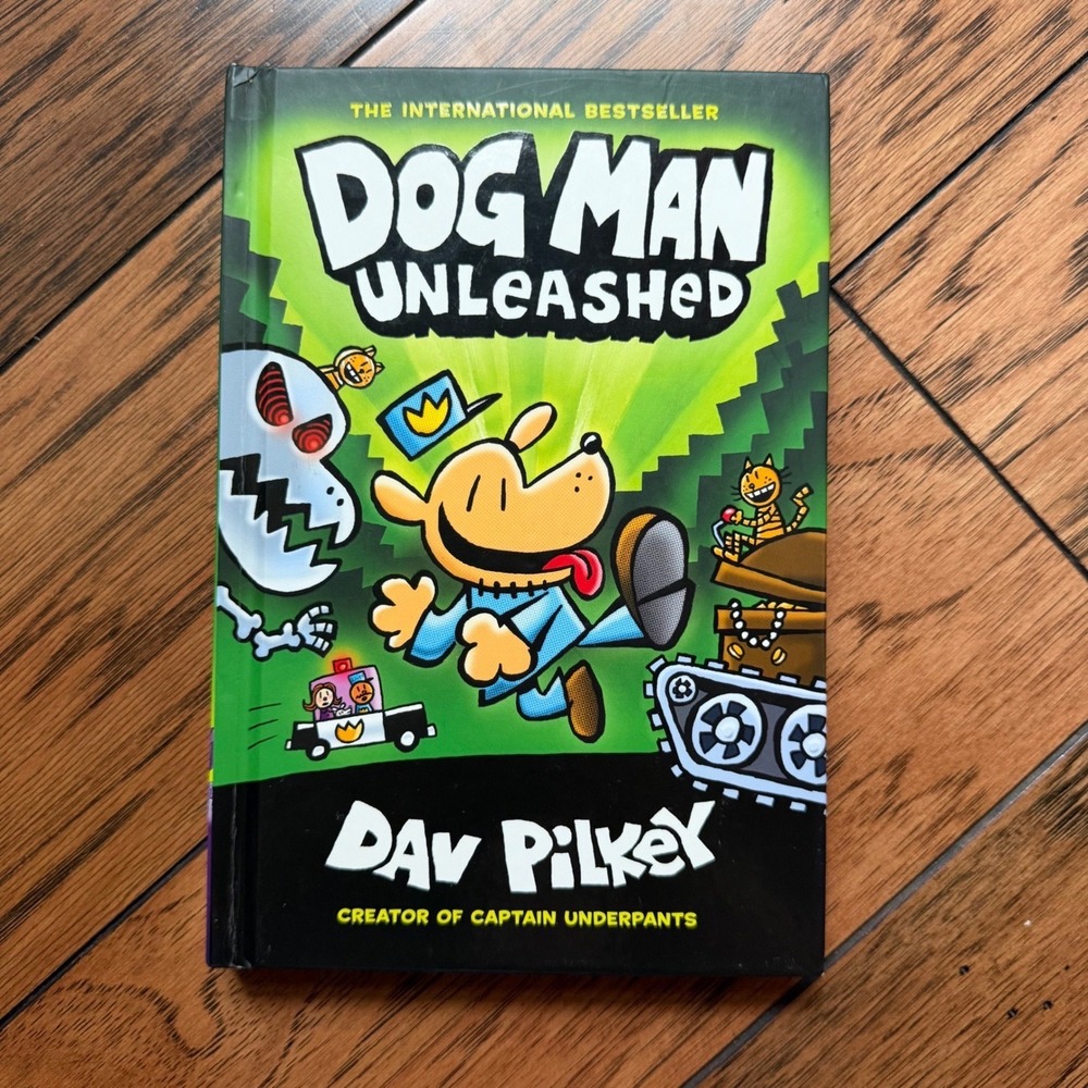Dog Man Unleashed Hardcover Book